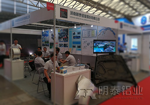 明泰铝业展会现场